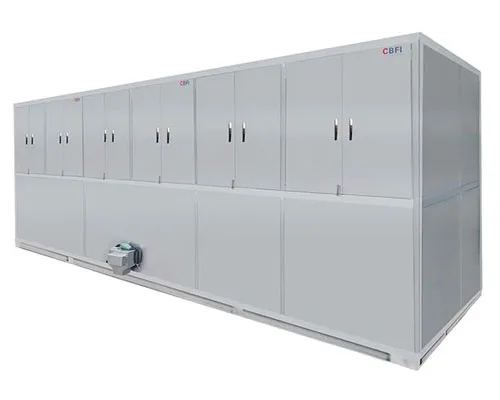 Кубиковый льдогенератор CBFI CV10000 на аммиаке